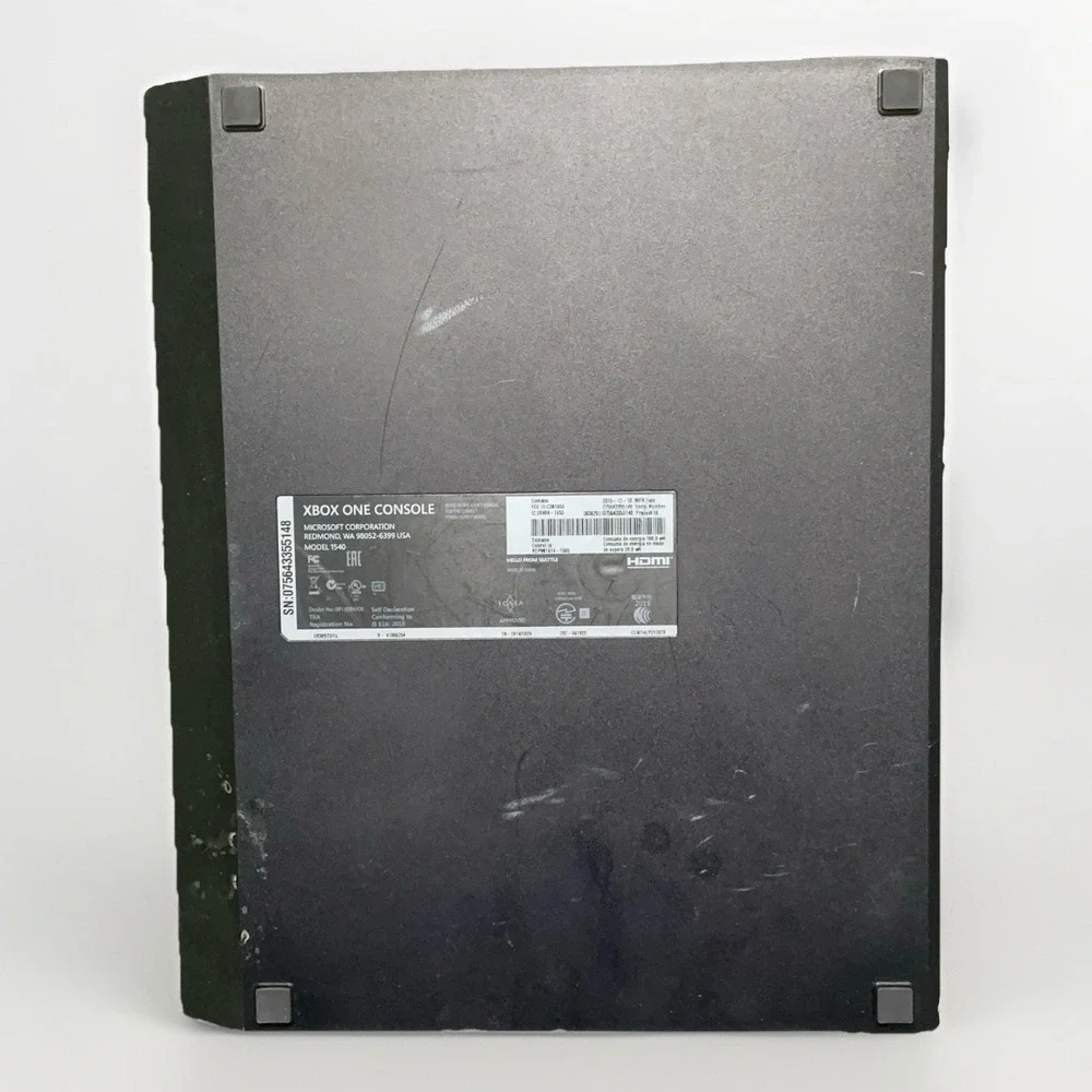 Original Xbox ONE 1540 Console Bottom Shell Housing Case Enclosure Cover Black